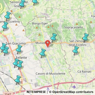 Mappa Via Enrico Mattei, 36065 Mussolente VI, Italia (3.30286)