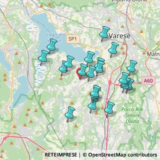 Mappa Via Indipendenza, 21020 Daverio VA, Italia (3.29)