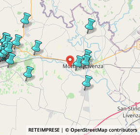 Mappa Via Milano, 31045 Motta di Livenza TV, Italia (5.8085)