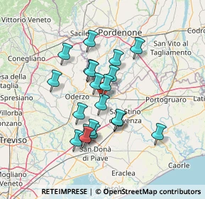 Mappa Via Milano, 31045 Motta di Livenza TV, Italia (11.3375)