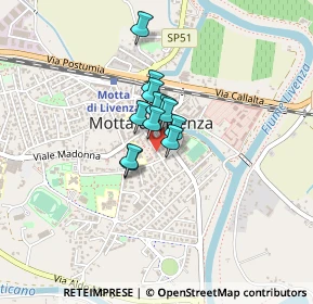 Mappa Via Santa Nardini, 31045 Motta di Livenza TV, Italia (0.21333)