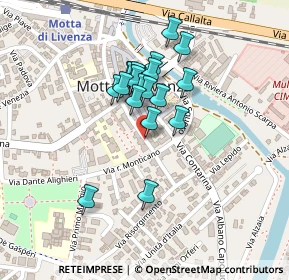 Mappa Via Santa Nardini, 31045 Motta di Livenza TV, Italia (0.1665)