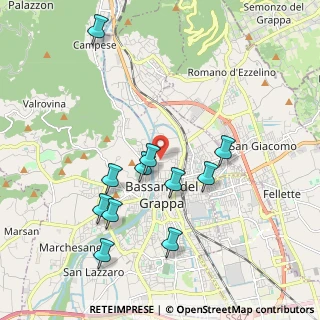 Mappa Via Sant'Isidoro, 36061 Bassano del Grappa VI, Italia (1.95818)