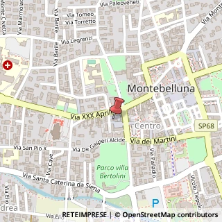 Mappa Corte Maggiore, 23, 31049 Montebelluna, Treviso (Veneto)