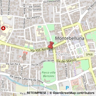 Mappa Corte Maggiore, 23, 31044 Montebelluna, Treviso (Veneto)
