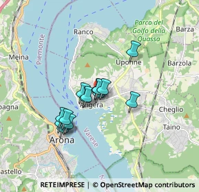 Mappa Via Bordini, 21021 Angera VA, Italia (1.266)