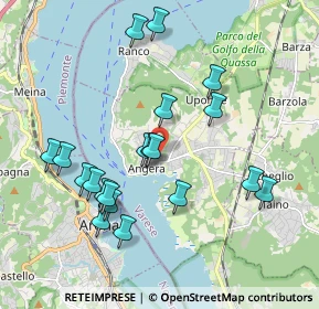 Mappa Via Bordini, 21021 Angera VA, Italia (1.899)