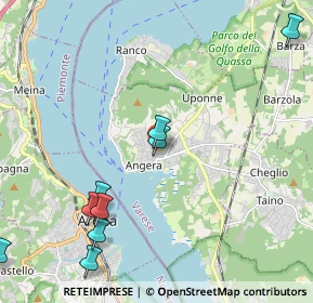 Mappa Via Bordini, 21021 Angera VA, Italia (2.97636)