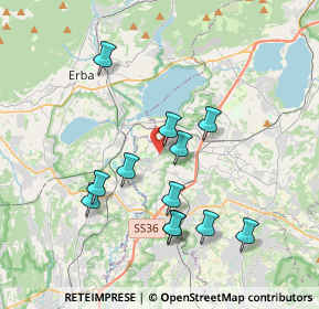 Mappa Via Per Rogeno, 23845 Costa Masnaga LC, Italia (3.5325)