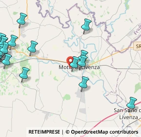 Mappa Via P. L. Bello, 31045 Motta di Livenza TV, Italia (6.048)