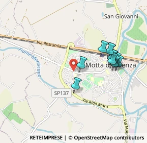 Mappa Via P. L. Bello, 31045 Motta di Livenza TV, Italia (0.86273)