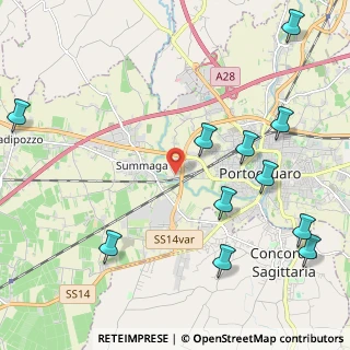 Mappa Via Masata, 30026 Portogruaro VE, Italia (2.70636)