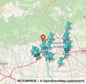 Mappa Via Marchetti, 36063 Marostica VI, Italia (6.93778)