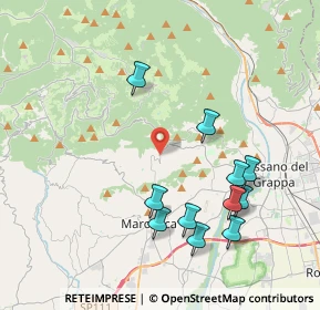 Mappa Via Marchetti, 36063 Marostica VI, Italia (4.09273)