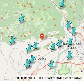 Mappa Via Marchetti, 36063 Marostica VI, Italia (4.90333)