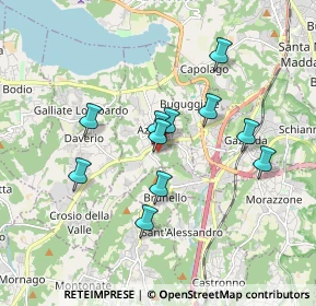 Mappa Via Monti, 21022 Azzate VA, Italia (1.49364)