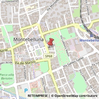 Mappa Piazza A.Moro, 27, 31044 Montebelluna, Treviso (Veneto)