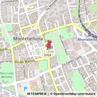 Mappa Piazza A.Moro, 1, 31044 Montebelluna, Treviso (Veneto)