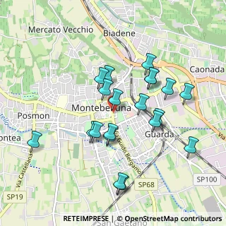 Mappa Piazza A.Moro, 31044 Montebelluna TV, Italia (0.878)