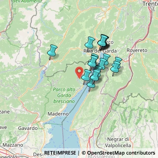 Mappa Via della Libertà, 25010 Tremosine sul Garda BS, Italia (10.8435)