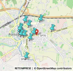 Mappa Viale Trieste, 30026 Portogruaro VE, Italia (0.78833)