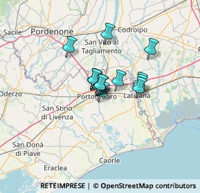 Mappa Viale Trieste, 30026 Portogruaro VE, Italia (6.73938)