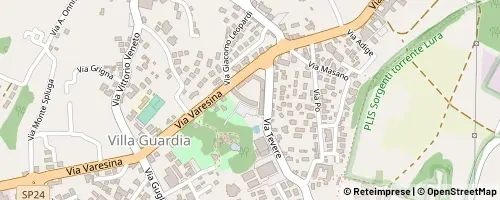 Mappa Villa Guardia
