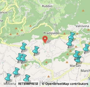 Mappa Via Capo di Sopra, 36063 Marostica VI, Italia (3.03)