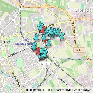 Mappa Via Gazie, 31044 Montebelluna TV, Italia (0.28333)