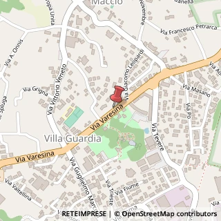 Mappa Via Varesina, 232, 22079 Villa Guardia, Como (Lombardia)