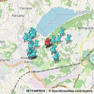 Mappa Via Arzenta, 22040 Anzano del Parco CO, Italia (0.676)