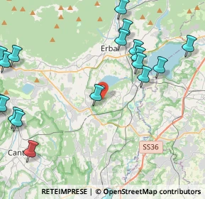 Mappa Via Arzenta, 22040 Anzano del Parco CO, Italia (5.872)