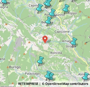 Mappa Via Canale, 24030 Roncola BG, Italia (3.115)