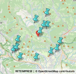 Mappa Via Canale, 24030 Roncola BG, Italia (4.16)