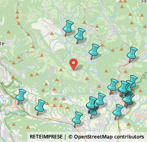 Mappa Via Canale, 24030 Roncola BG, Italia (5.34632)