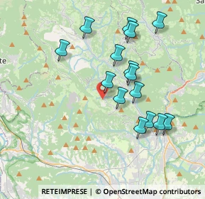 Mappa Via Canale, 24030 Roncola BG, Italia (3.60533)