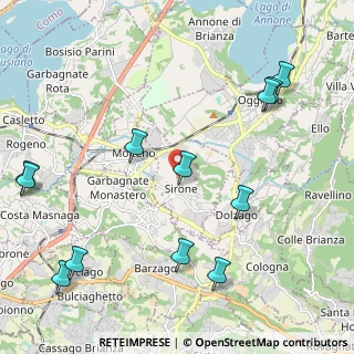 Mappa 23844 Sirone LC, Italia (2.66)