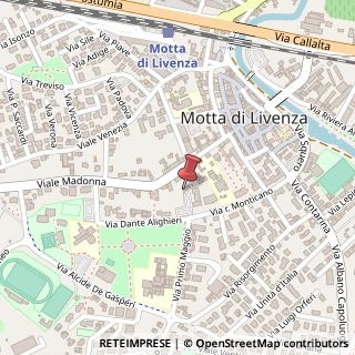 Mappa Via Madre Clelia Merloni, 4, 31045 Motta di Livenza, Treviso (Veneto)