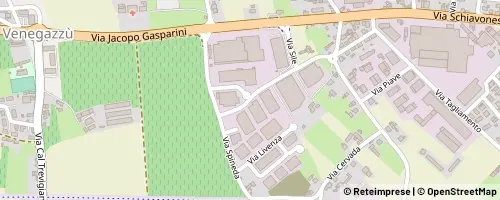 Mappa Volpago del Montello