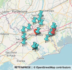 Mappa 30026 Portogruaro VE, Italia (11.018)