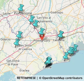 Mappa 30026 Portogruaro VE, Italia (18.34278)