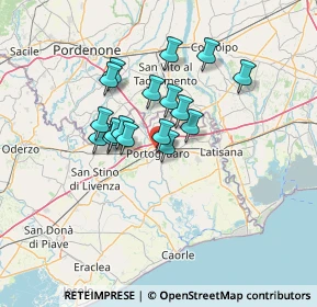 Mappa 30026 Portogruaro VE, Italia (10.13706)
