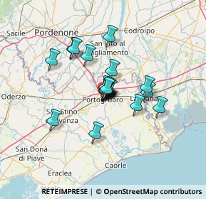 Mappa 30026 Portogruaro VE, Italia (8.489)