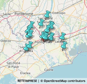 Mappa 30026 Portogruaro VE, Italia (8.816)