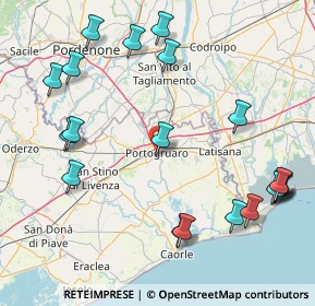 Mappa 30026 Portogruaro VE, Italia (20.1615)