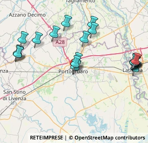 Mappa 30026 Portogruaro VE, Italia (9.171)