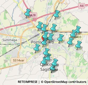 Mappa 30026 Portogruaro VE, Italia (1.7505)