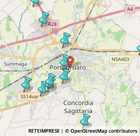 Mappa 30026 Portogruaro VE, Italia (2.28364)