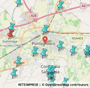 Mappa 30026 Portogruaro VE, Italia (2.912)