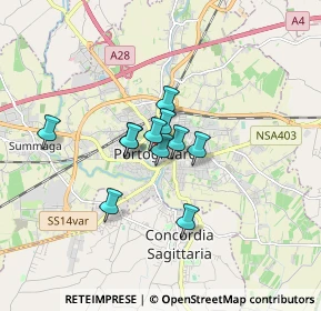 Mappa 30026 Portogruaro VE, Italia (1.04909)